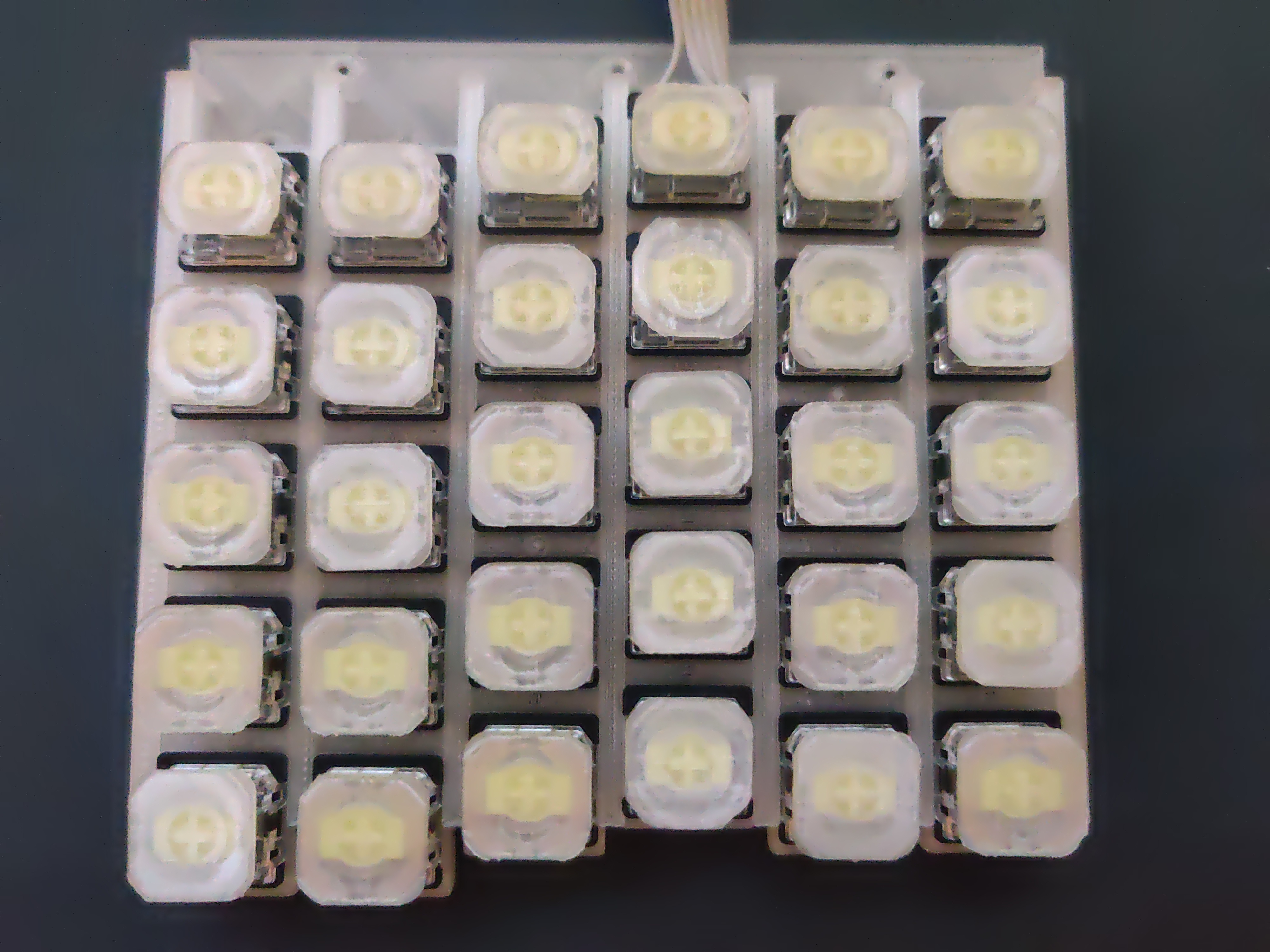 Left side modules in base top